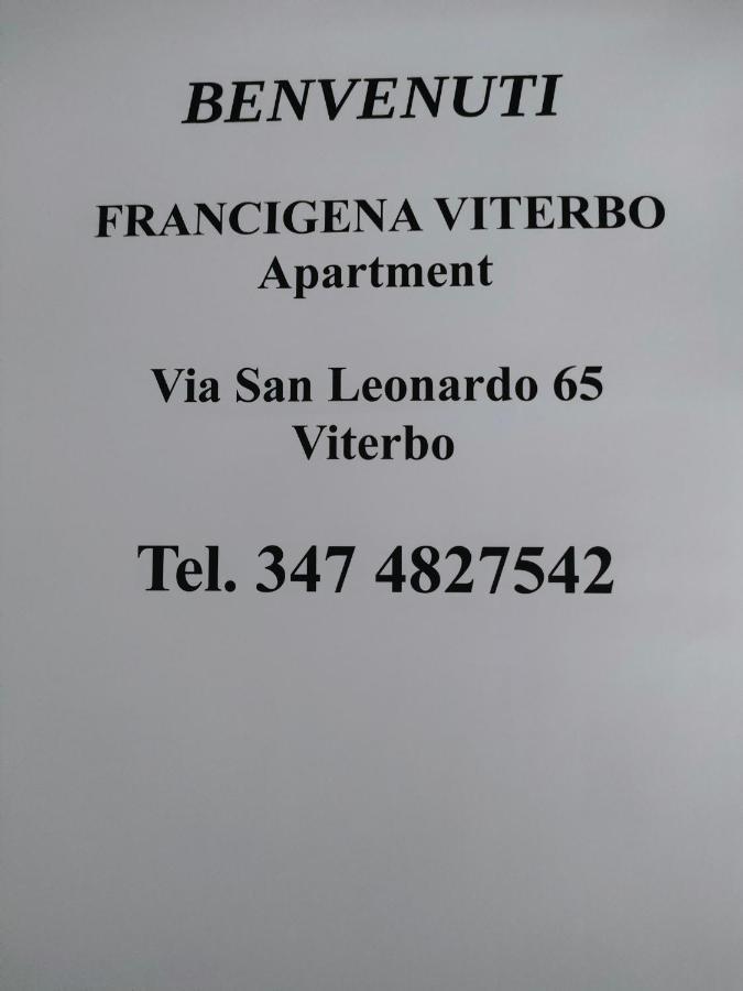 Francigena Viterbo Apartment Con Parcheggio Gratuito A Soli 2 Minuti 외부 사진