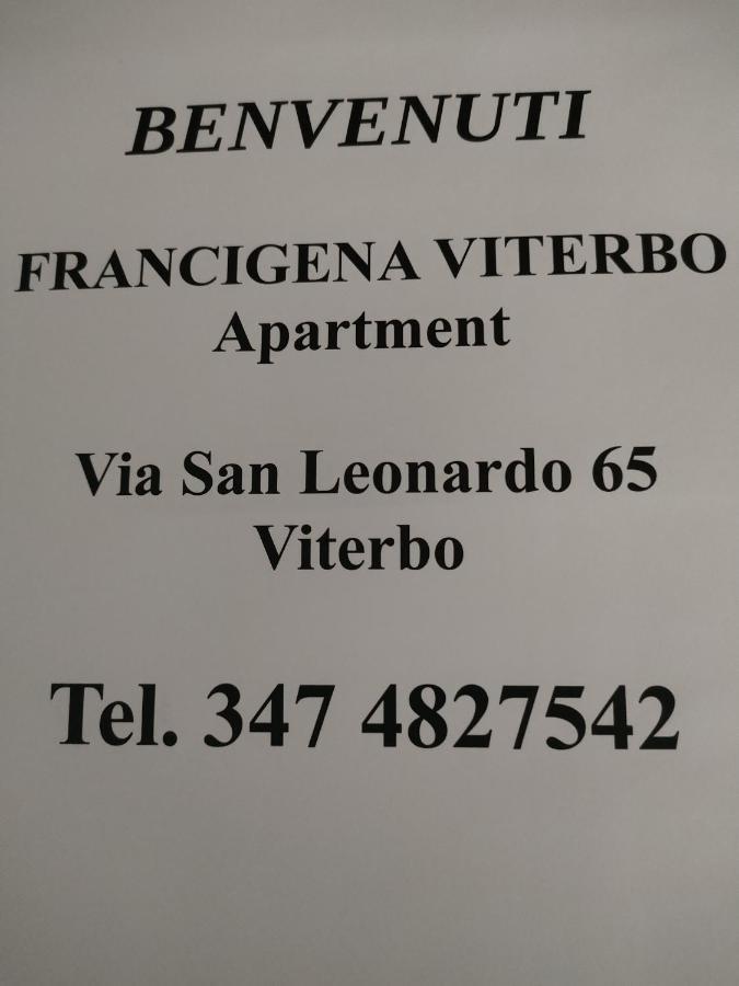 Francigena Viterbo Apartment Con Parcheggio Gratuito A Soli 2 Minuti 외부 사진